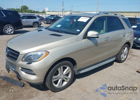 2013 Mercedes-Benz Ml 350 Bluetec 4Matic из США, поврежденный, VIN 4JGDA2EB1DA155365